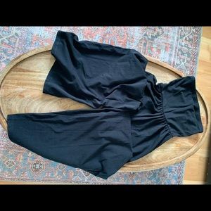 ASOS bandeau knit jumpsuit